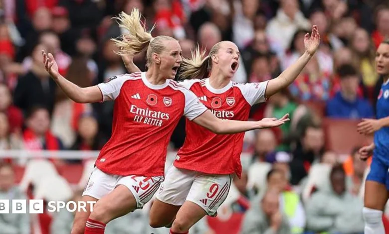 Arsenal 1-1 Chelsea: Renee Slegers calls for VAR in WSL after disallowed goals