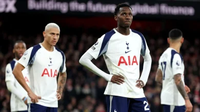 Arsenal 4-1 Tottenham: Thomas Frank apologises to fans as Guglielmo Vicario admits Spurs showed no fight