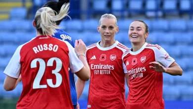Arsenal see off Leicester as Man Utd win thriller against Brighton - Women's Super League round-up