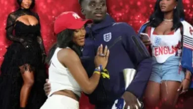 Arsenal star Bukayo Saka gets engaged to Tolami Benson in romantic proposal