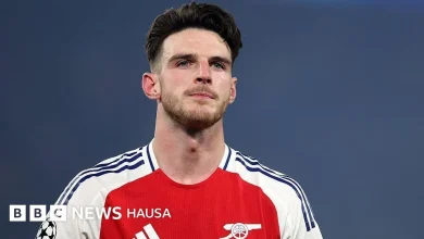 Arsenal za ta sayar da Declan Rice, Tottenham na bibiyar Rodrygo