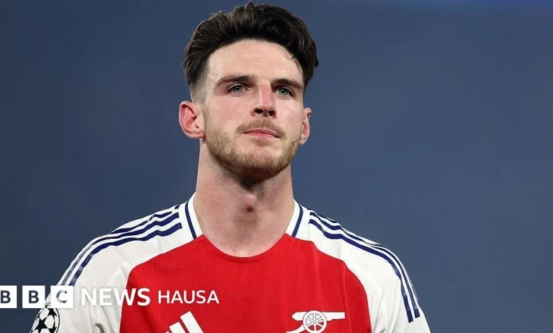 Arsenal za ta sayar da Declan Rice, Tottenham na bibiyar Rodrygo