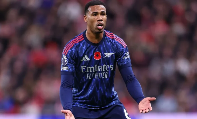 Arsenal's Gabriel injured 'for weeks,' misses Tottenham game