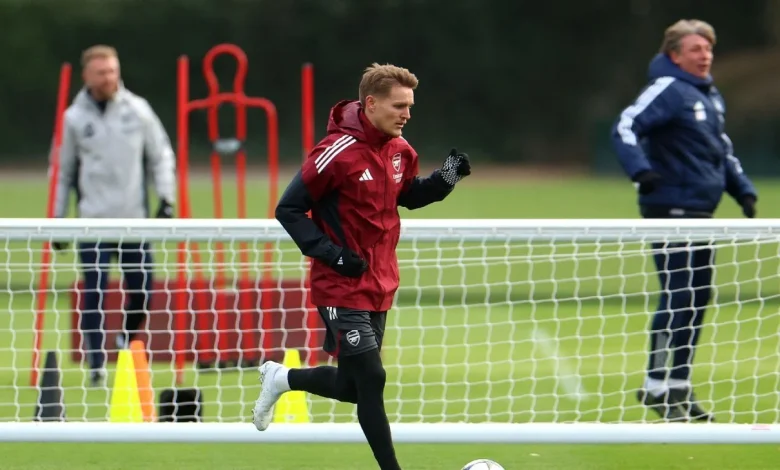 Arsenal's Martin Ødegaard could return against Bayern Munich