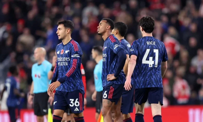 Arsenal's next five Premier League fixtures compared to Liverpool and Man City