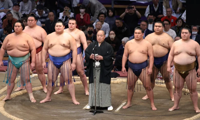 As Japan’s female leader rises, can she cross sumo’s sacred line?