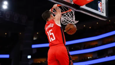 As Rockets’ roster thins, Reed Sheppard earns first start of season