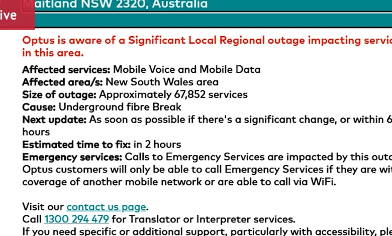 As it happened: New Optus outage affected Triple Zero calls in NSW; Commuter chaos as truck hits two Melbourne overpasses; Hanson moves to ban burqa