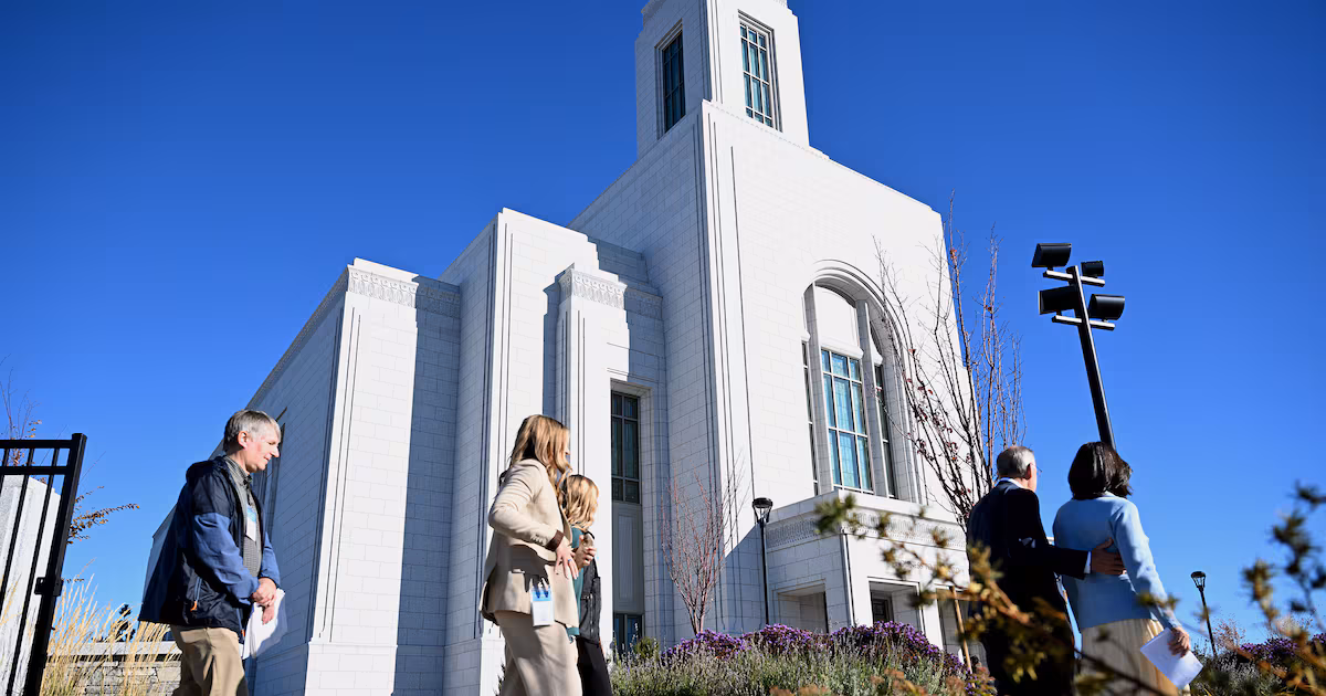 As the public open house for the Burley Idaho Temple begins, many experience the ‘love and peace of the Savior’