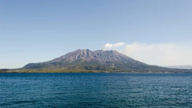 Ashfall warning in Japan as volcano erupts