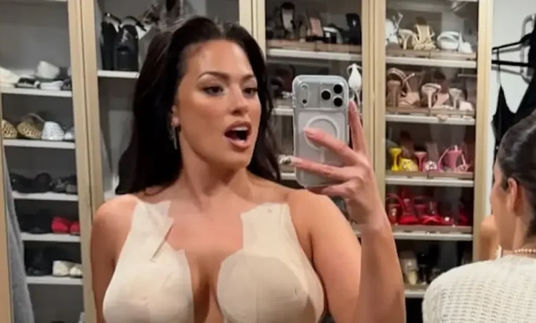 Ashley Graham Reveals How She Wore a Braless Look on the Red Carpet