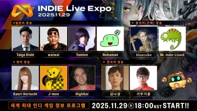 Asia’s Largest Indie Game Showcase, “INDIE Live Expo 2025.11.29” Broadcast Details Revealed
