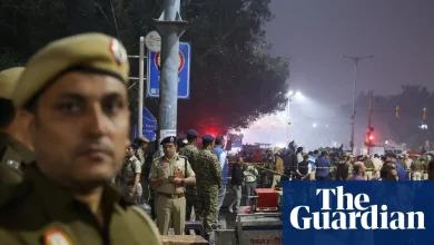 At least eight killed in car explosion in Delhi – video report