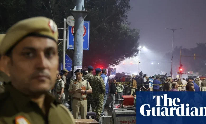 At least eight killed in car explosion in Delhi – video report