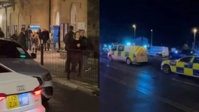 Atak nożowników w brytyjskim pociągu. Są ranni