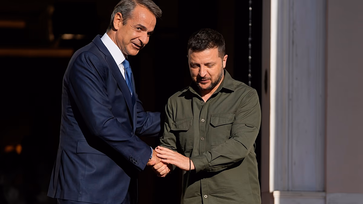 Athens ready's to receive Ukrainian President Volodymyr Zelenskyy