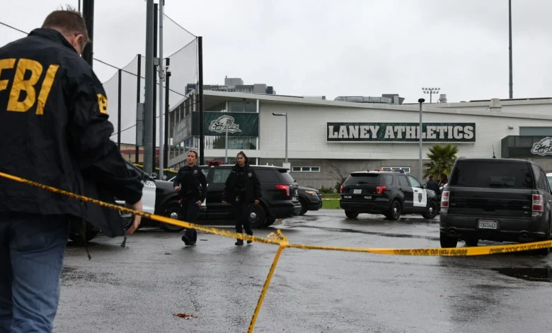 Athletics staff member shot at Oakland junior college in the city's second school shooting in 2 days