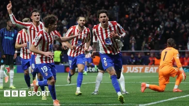 Atletico Madrid 2-1 Inter Milan: Jose Maria Gimenez scores winner for hosts