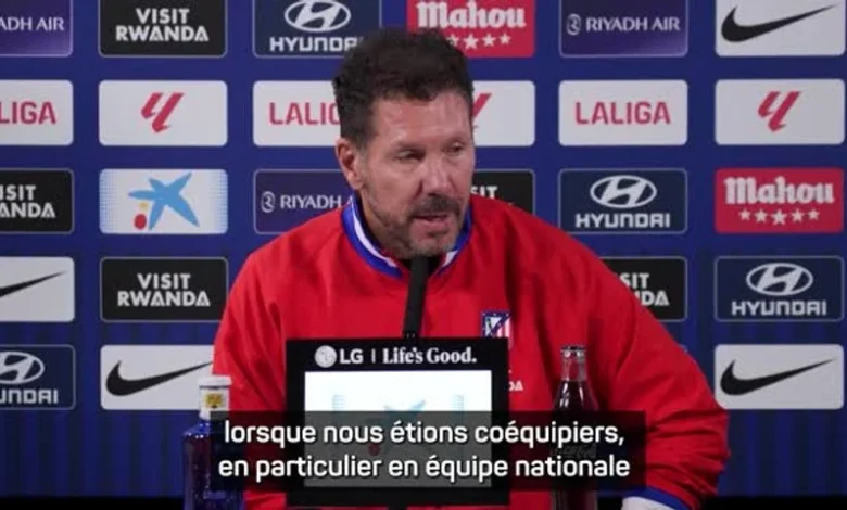 Atlético Madrid : Diego Simeone - "Ce Séville reflète ce que Matias Almeyda montrait sur le terrain"