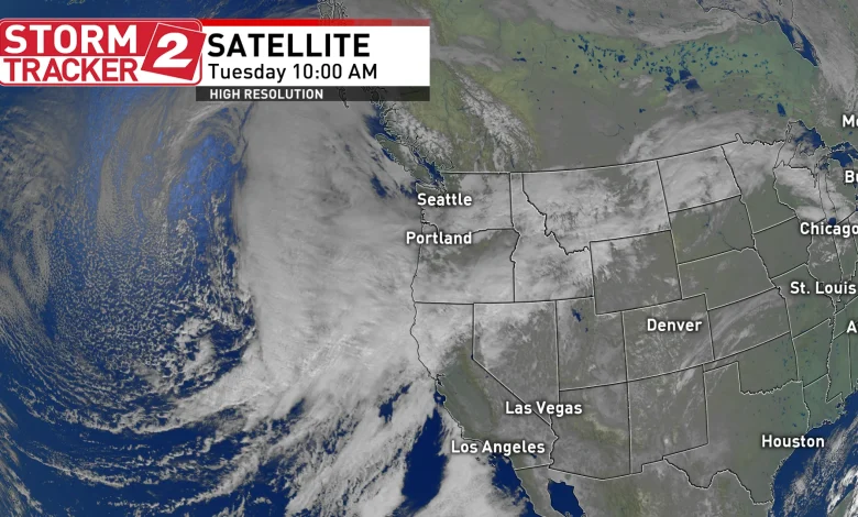 Atmospheric river to bring wind and rain to region, small risk of severe weather Wednesday