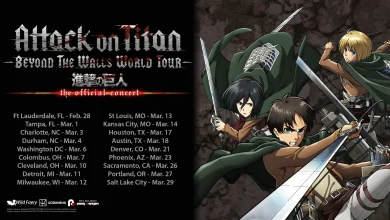 “Attack on Titan – Beyond the Walls World Tour” Returns to the US in 2026