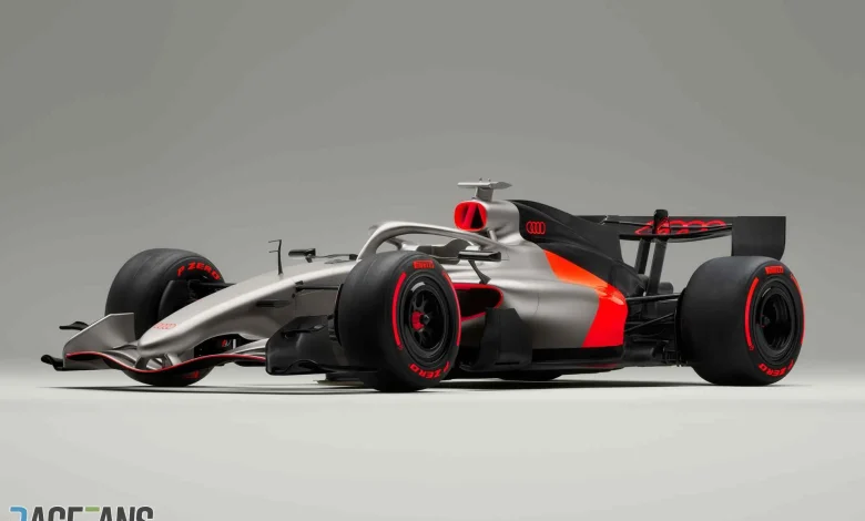Audi reveals ‘R26 Concept’ Formula 1 car design and targets titles by 2030