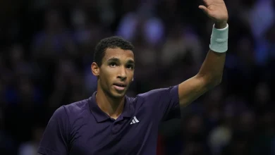 Auger-Aliassime qualifies for ATP Finals with help from Djokovic
