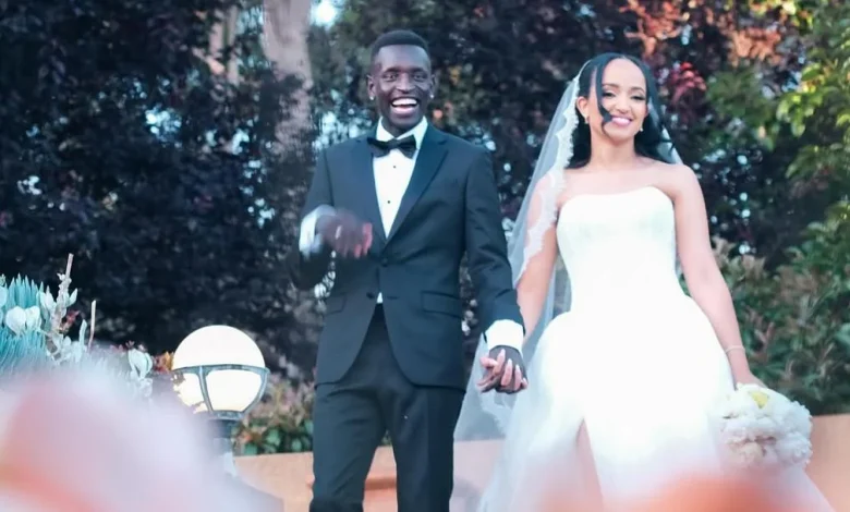 Aussie Olympian marries childhood sweetheart in Perth