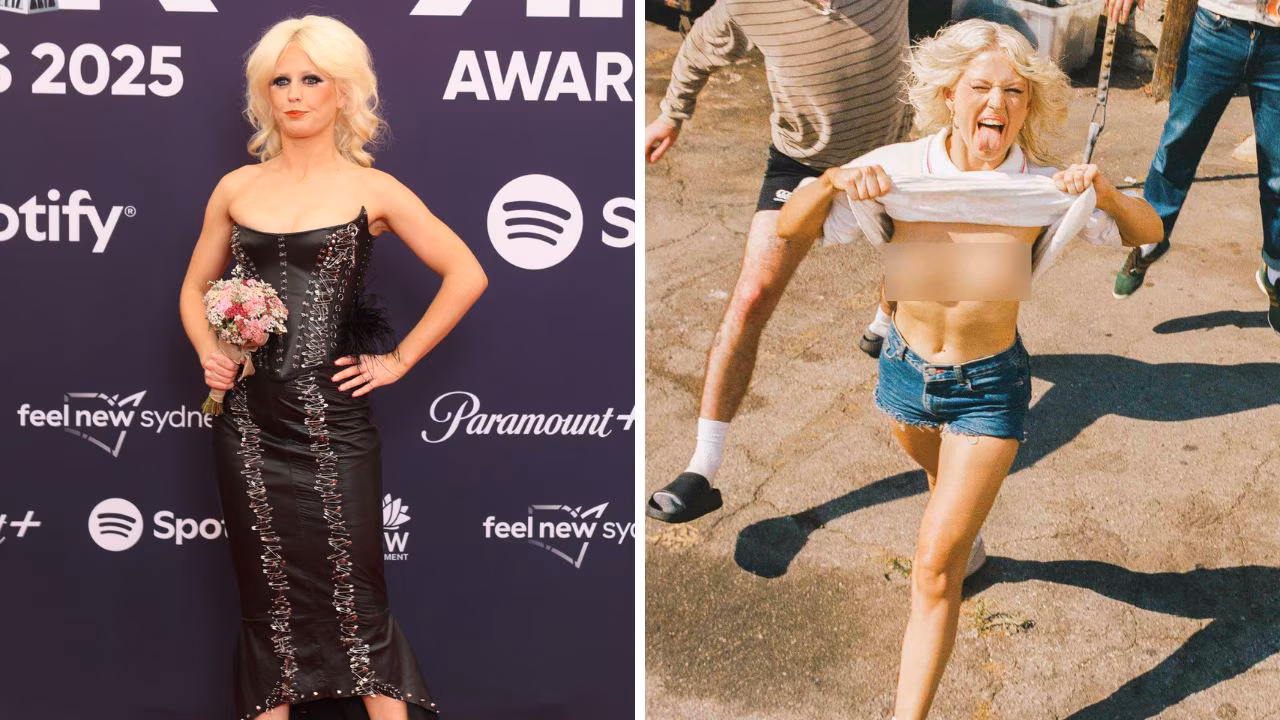 Aussie star drops c-bomb at ARIA awards