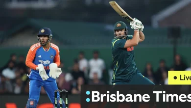 Australia v India LIVE: Australia in trouble in Hobart despite David 50
