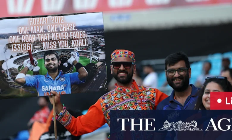 Australia v India LIVE: Australia sent in to bat by India in third Twenty20 game in Hobart