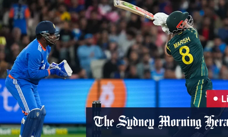 Australia v India LIVE: Tourists aim to even Twenty20 series in Hobart