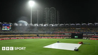 Australia v India: Tourists take T20 series after final match in Brisbane washed out