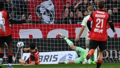 Auteur d'un triplé avec Rennes en L1, Estéban Lepaul fait une nouvelle fois très mal au RC Strasbourg, sa proie favorite