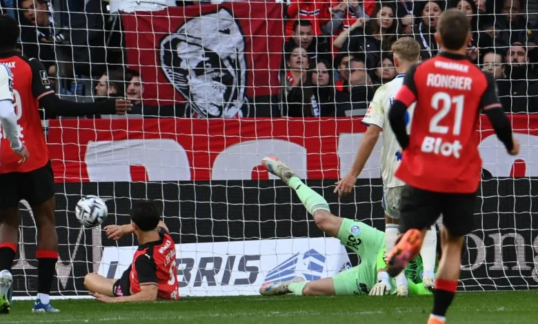 Auteur d'un triplé avec Rennes en L1, Estéban Lepaul fait une nouvelle fois très mal au RC Strasbourg, sa proie favorite