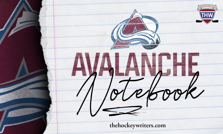 Avalanche Notebook: Gavin Brindley & Scott Wedgewood Sign Extenstions