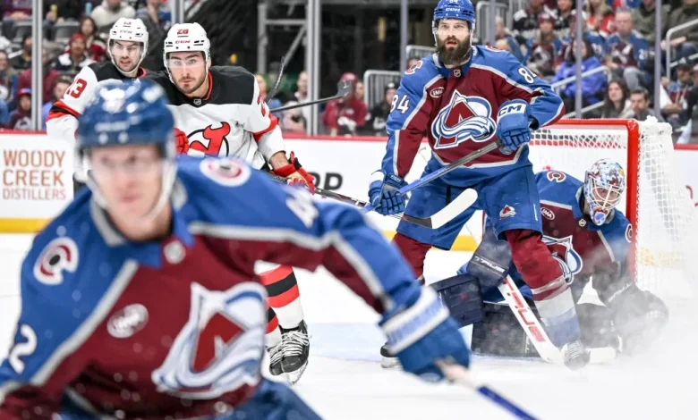 Avalanche’s Nathan MacKinnon, Brent Burns share passion for training, off-ice work: ‘I’ve already learned a lot from him’