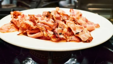 Avoid frying bacon in oil as it tastes crispier if you follow chef's easy method