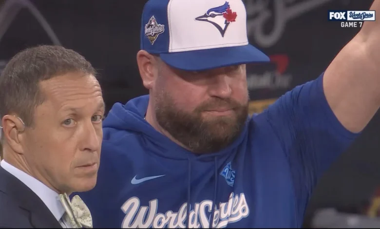 Awkward in-game interviews strike in World Series Game 7