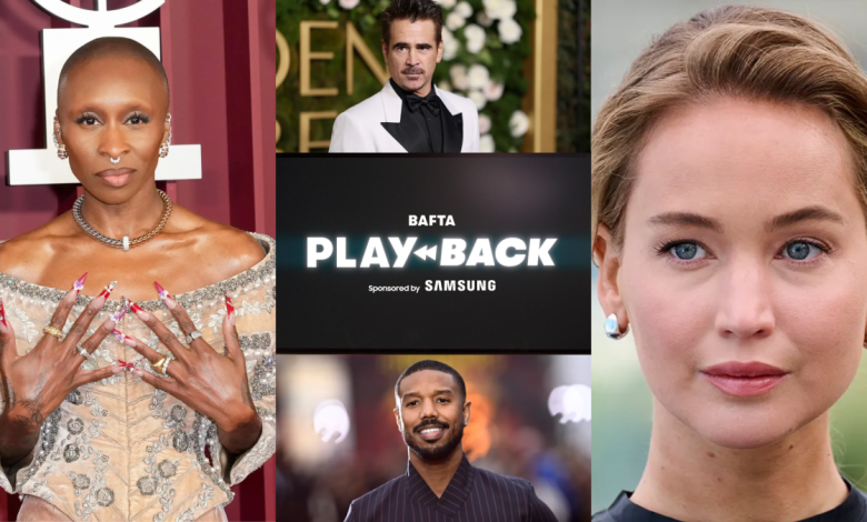 BAFTA Playback Series Features Cynthia Erivo, Jennifer Lawrence, Colin Farrell and More in Conversation