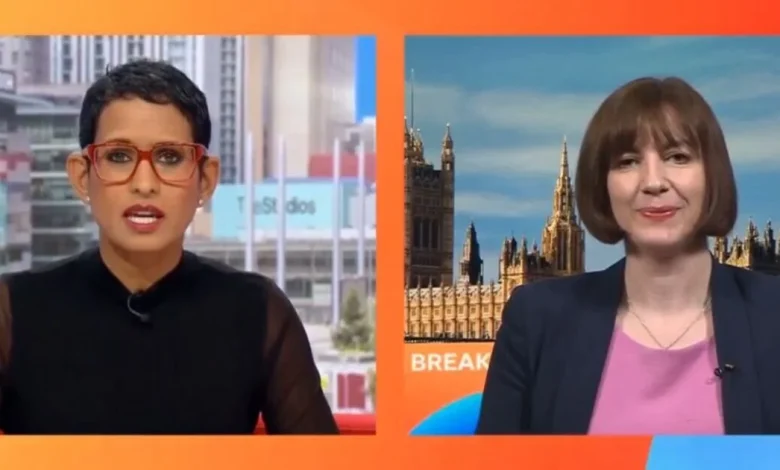 BBC Breakfast row erupts as Naga Munchetty ruthlessly lays into Labour minister