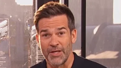 BBC Morning Live's Gethin Jones red-faced as he's caught out in autocue blunder