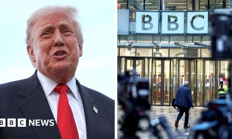 BBC apologises to Trump over Panorama edit but refuses to pay compensation