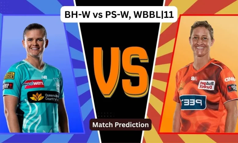 BH-W vs PS-W, WBBL|11 Match Prediction: Who will win today’s game between Brisbane Heat and Perth Scorchers?