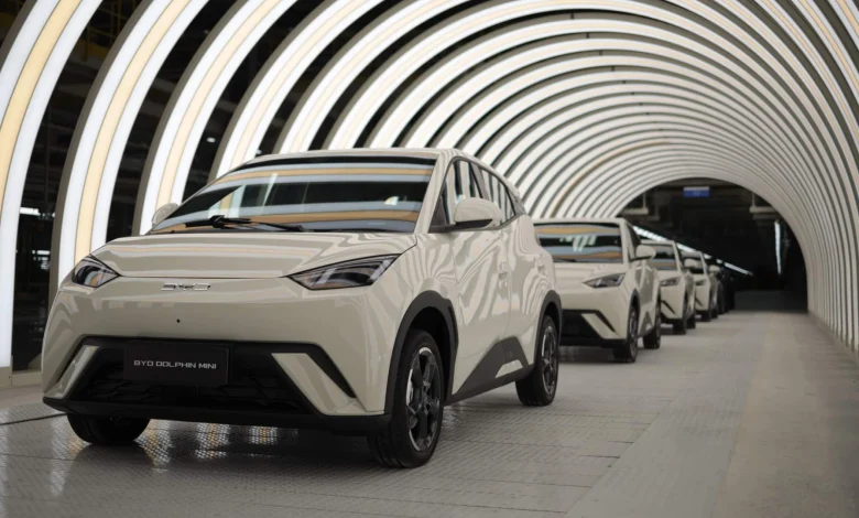 BYD Brazil plant produced 10,000 vehicles and added the second shift