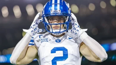 BYU Wideout Chase Roberts Exits With First Half Injury