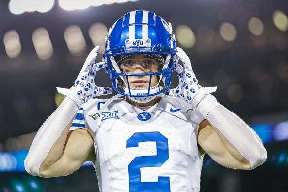 BYU Wideout Chase Roberts Exits With First Half Injury