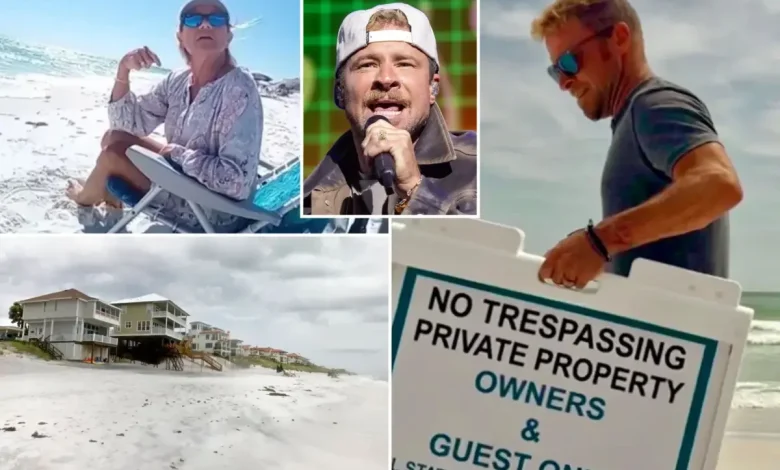 Backstreet Boys singer Brian Littrell embroiled in bitter legal battle over beach at his Florida home