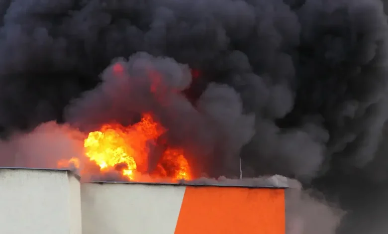 Baltimore Fire: Massive Blaze Erupts in Commercial Building on West 23rd Street In Remington