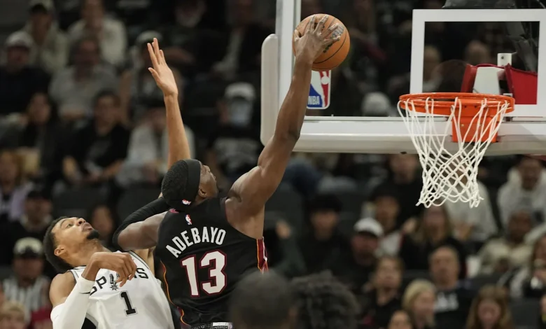 Bam Adebayo off to a career high mark in this key statistic